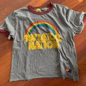 never worn aviator nation brand new t shirt